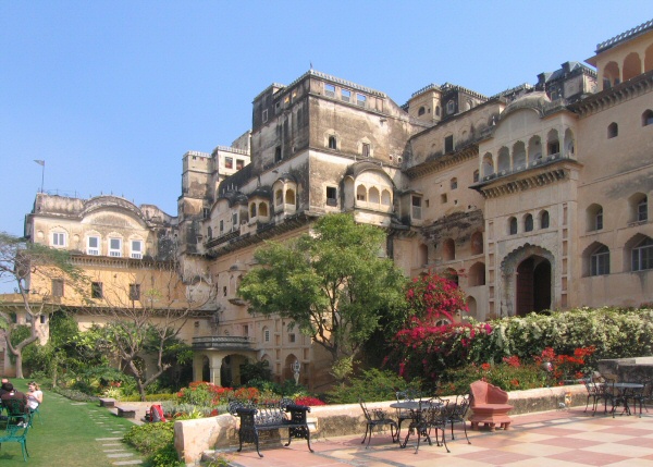 The Neemrana Palace Hotel.